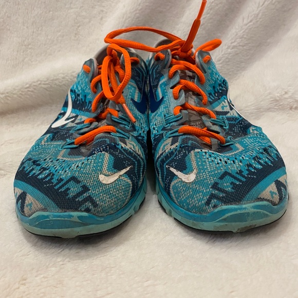 Nike Free 5.0 TR Fit 4 Aztec Training Athletic Shoes Sneakers Size 8.5 VGC - Picture 8 of 9